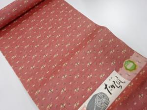 アンティーク　正絹　紬　着尺反物